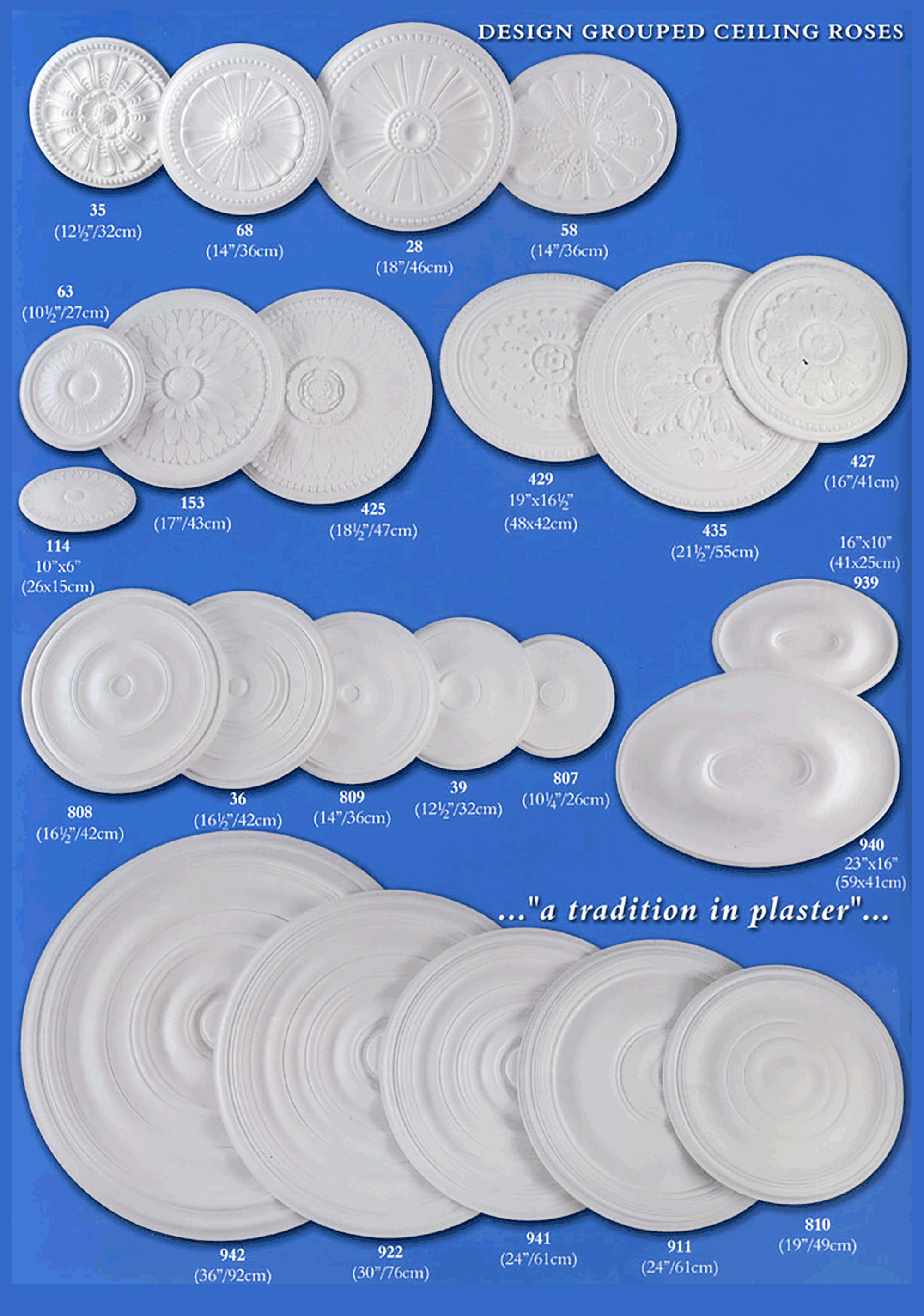 Design Grouped Ceiling Roses 3